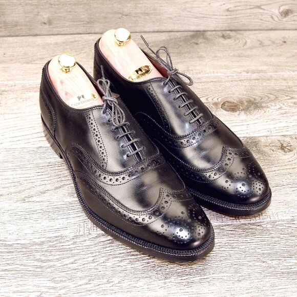 Allen Edmonds JEFFERSON Independence 11 D Black * add $15 new Cedar Trees - Picture 1 of 13